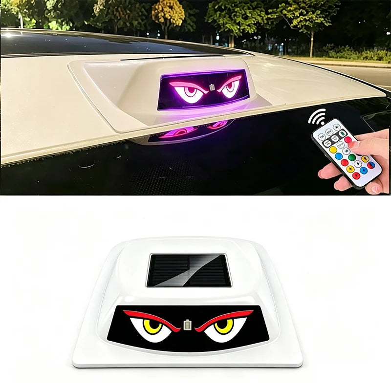 Car Roof Warning Light Solar-Powered LED & Remote