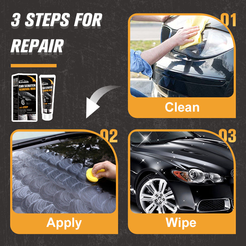 Car Scratch Remover Polishing Compound Restores Gloss 4.06 Fl Oz