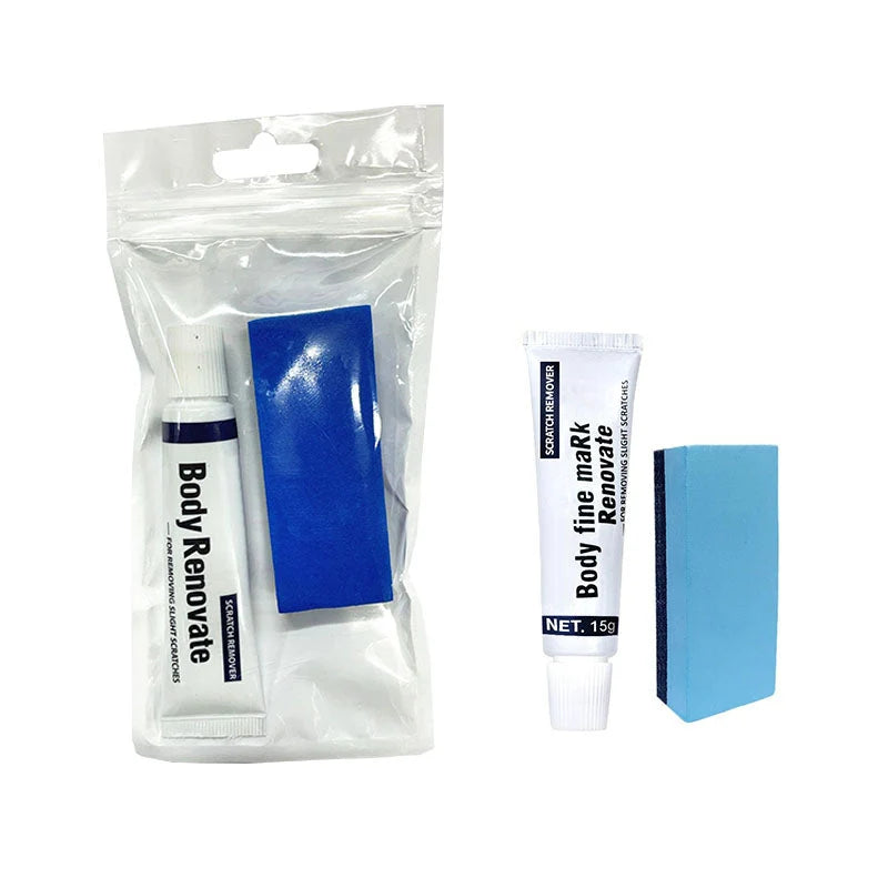 Car Scratch Repair Paste Abrasive & Filler Includes Sponge