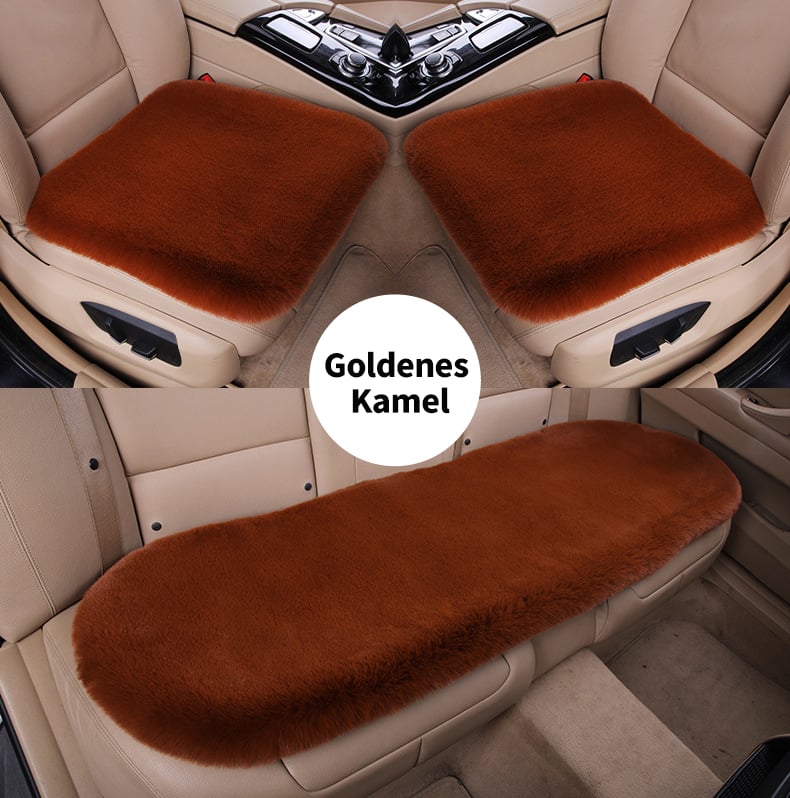 Car Seat Cover Plush & Breathable Non-Slip Universal Fit