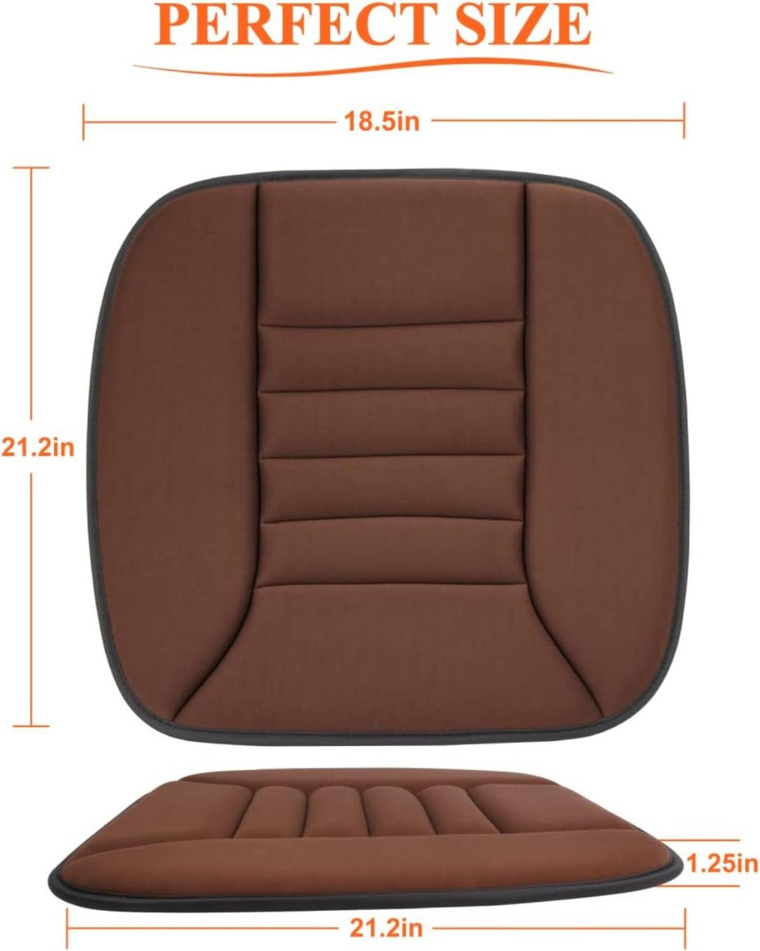 Car Seat Cushion Ergonomic Memory Foam & Silicone Gel