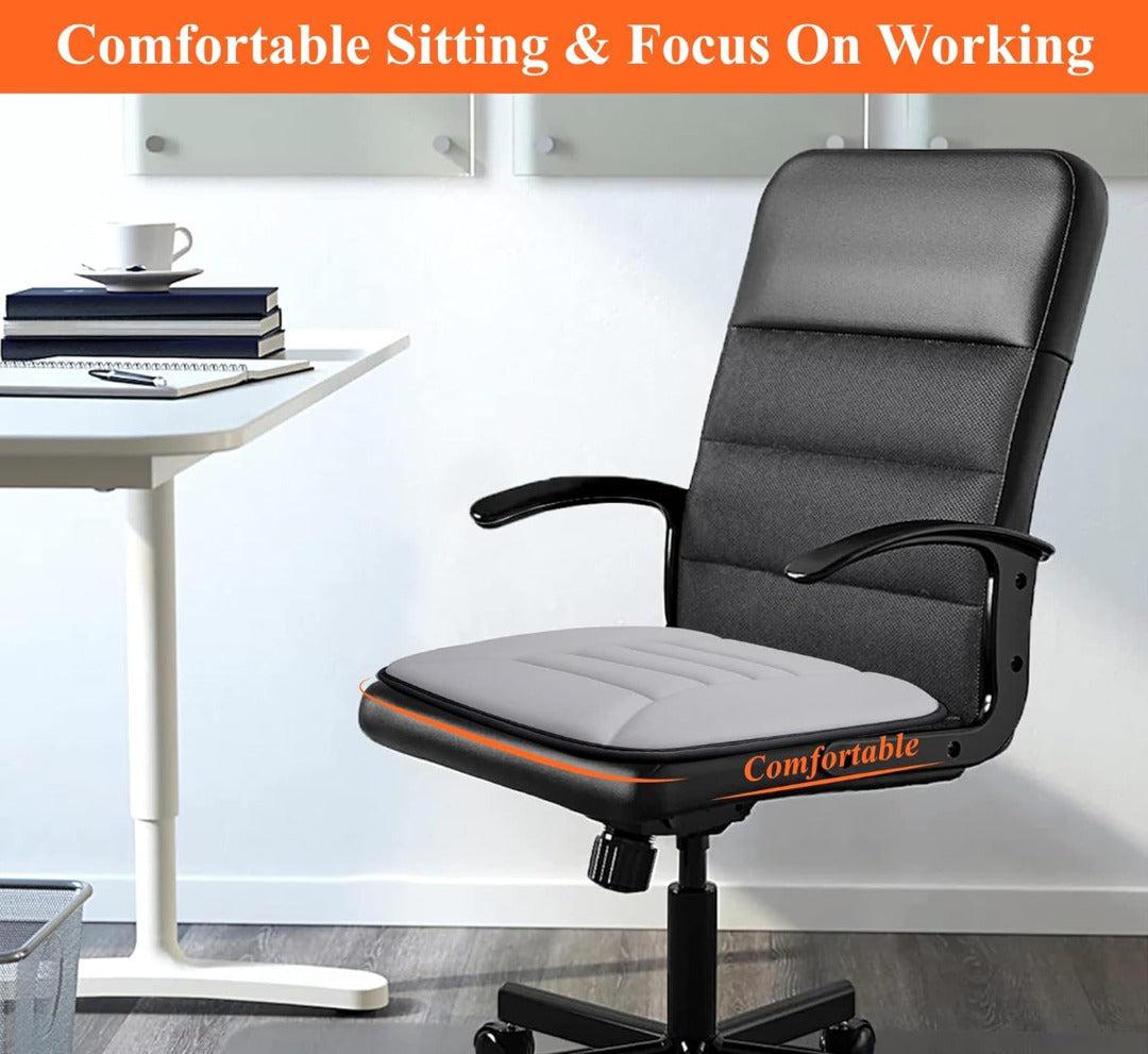 Car Seat Cushion Ergonomic Memory Foam & Silicone Gel