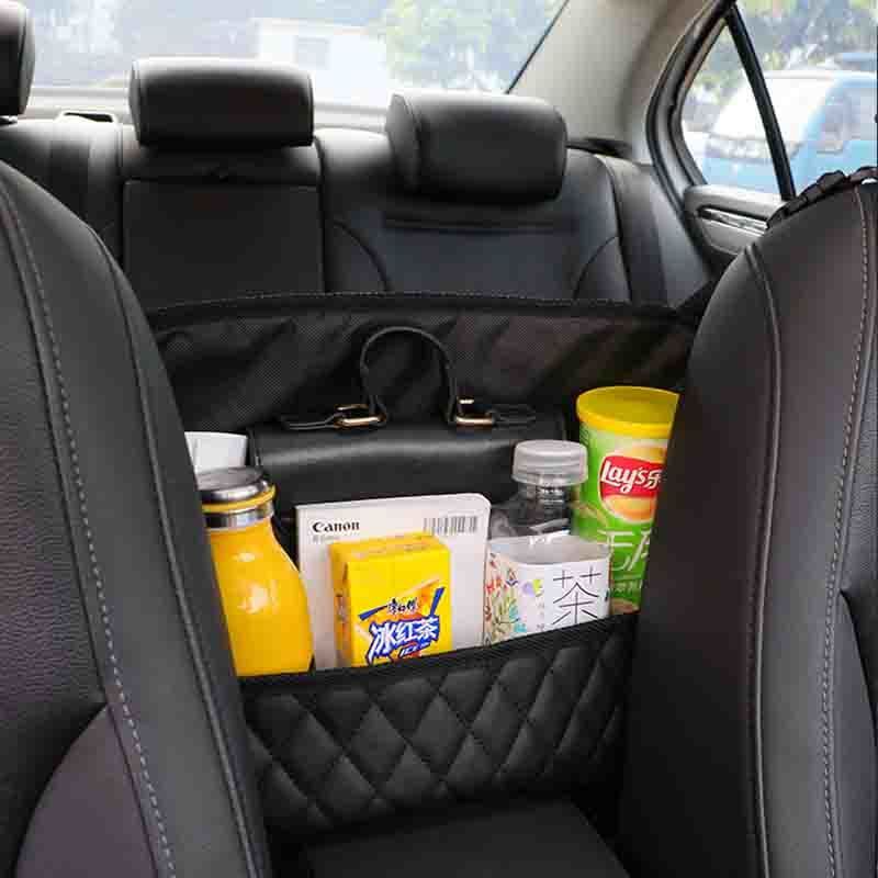 Car Seat Organizer Space-Saving Durable Textile