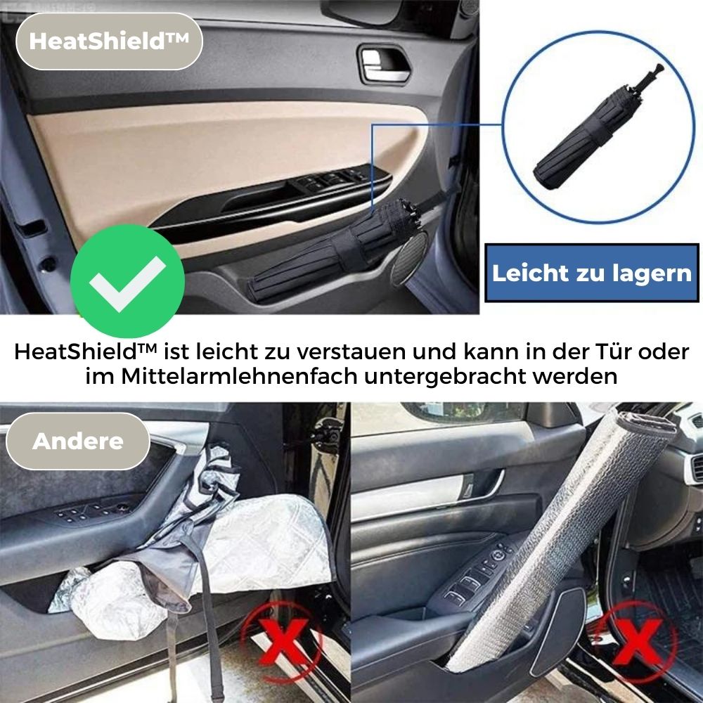 Car Sunshade 360° Rotating Handle Foldable UV Protection
