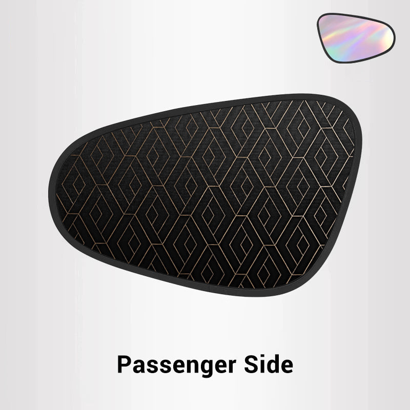Car Sunshade Set UV Protection Universal Fit 4-Piece