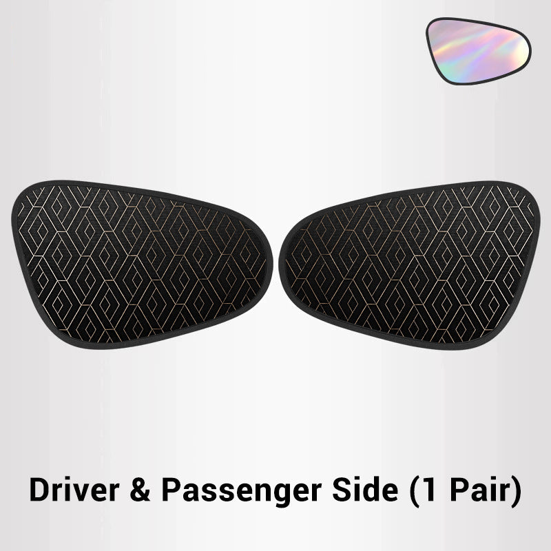Car Sunshade Set UV Protection Universal Fit 4-Piece