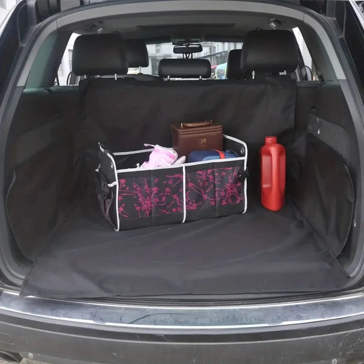 Car Trunk Mat Waterproof Non-Slip Raised Sides