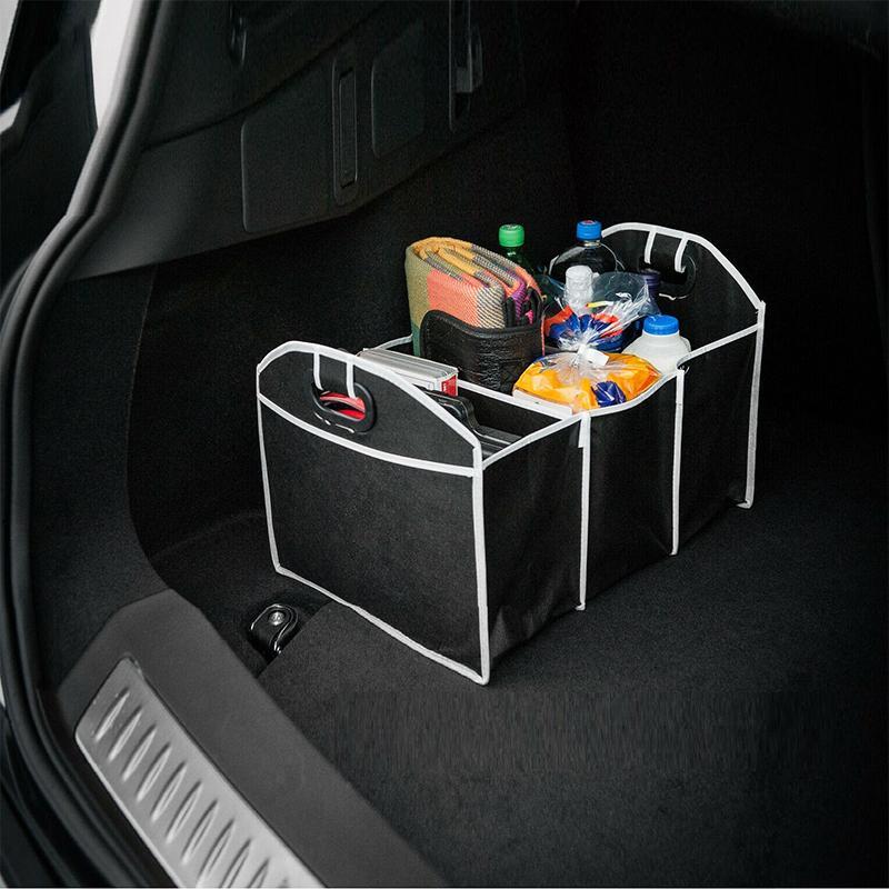 Car Trunk Organizer Foldable 3-Compartment Waterproof