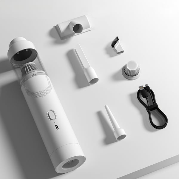Car Vacuum Cordless Powerful Suction 30-Min Runtime