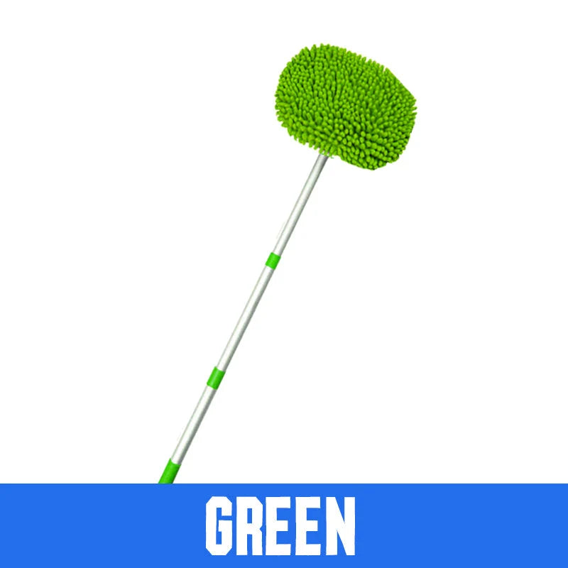 Car Wash Brush Telescopic Aluminum Handle & Microfiber Head