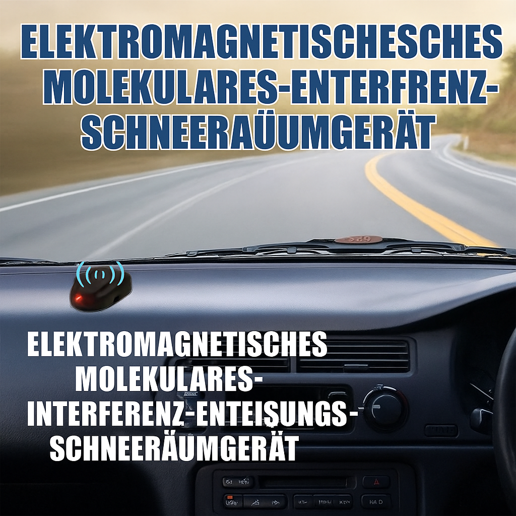 Car Window Deicer Solar-Powered Automatic Scratch-Free