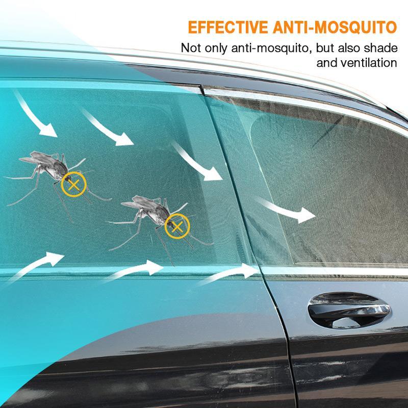 Car Window Insect Screen High-Density Nylon Elastic Fit