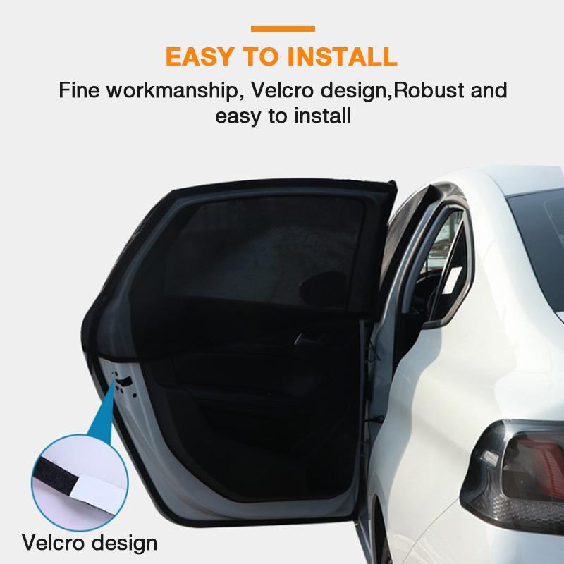Car Window Insect Screen High-Density Nylon Elastic Fit