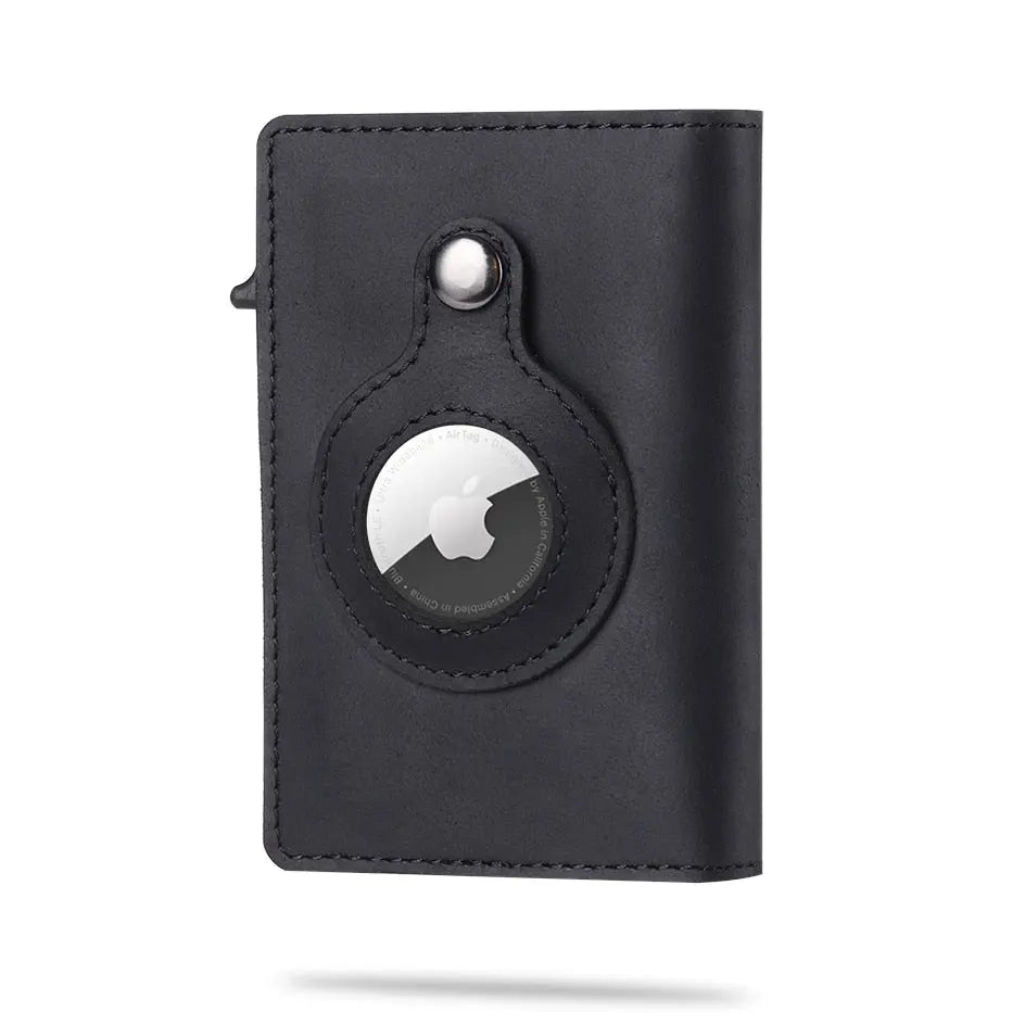 Card Holder Carbon AirTag Slot Holds 8 Cards