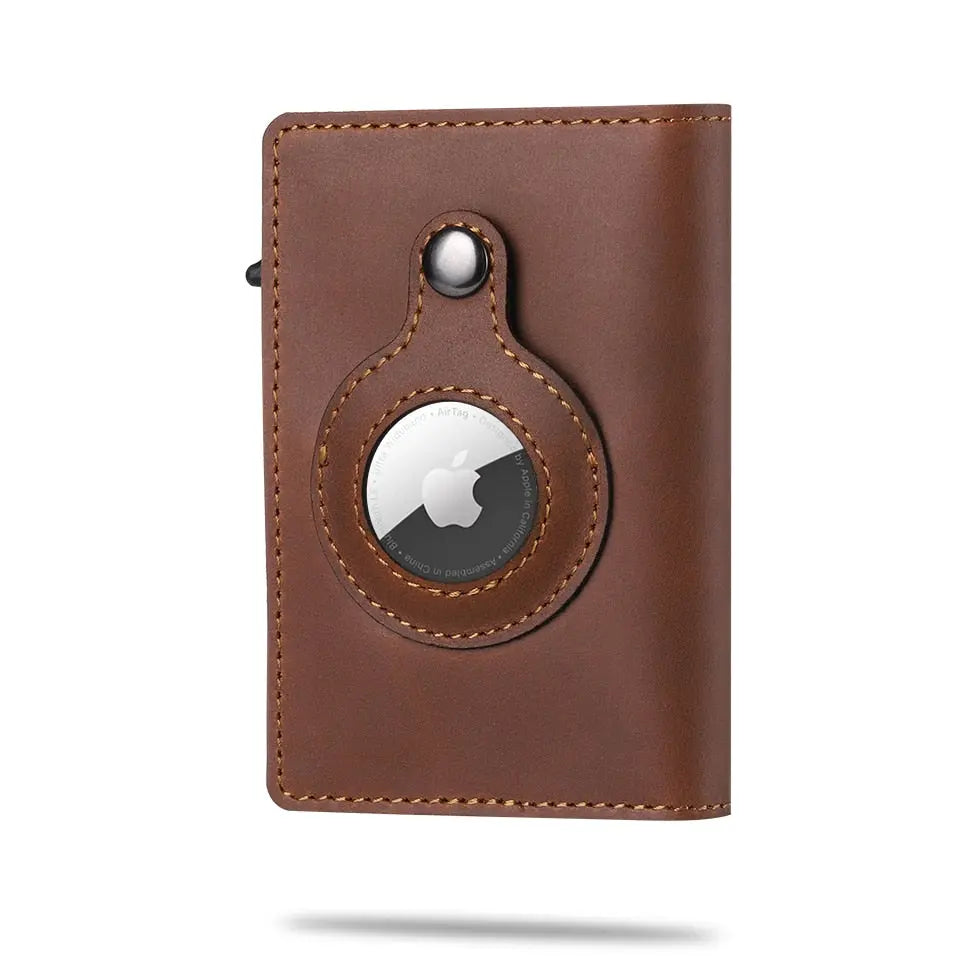 Card Holder Carbon AirTag Slot Holds 8 Cards