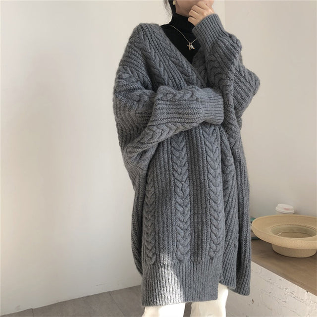 Cardigan Oversized Soft Plush One Size
