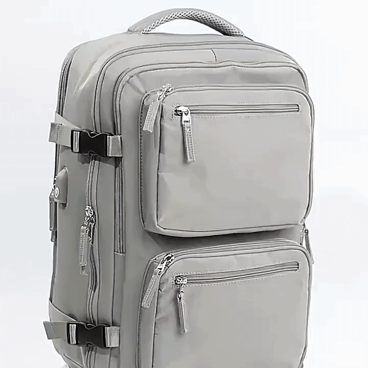 Carry-On Backpack Airline-Compliant Padded Laptop & Shoe Compartment