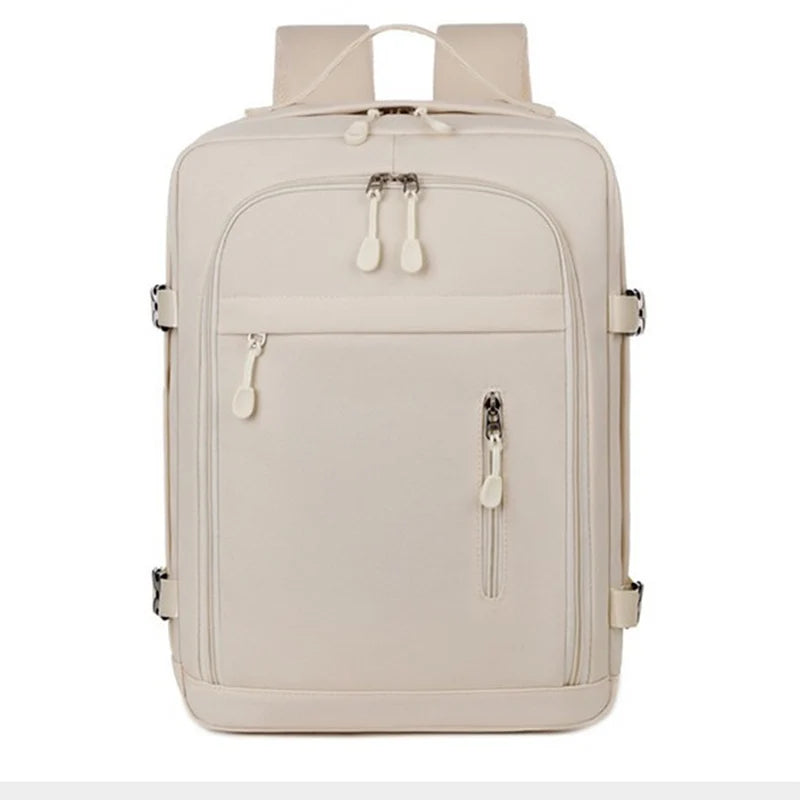 Carry-On Backpack Padded Laptop Compartment & Wet-Dry Pouch