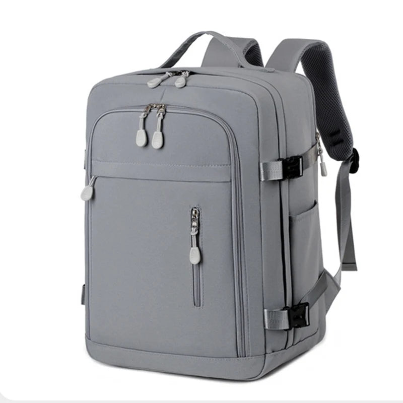 Carry-On Backpack Padded Laptop Compartment & Wet-Dry Pouch