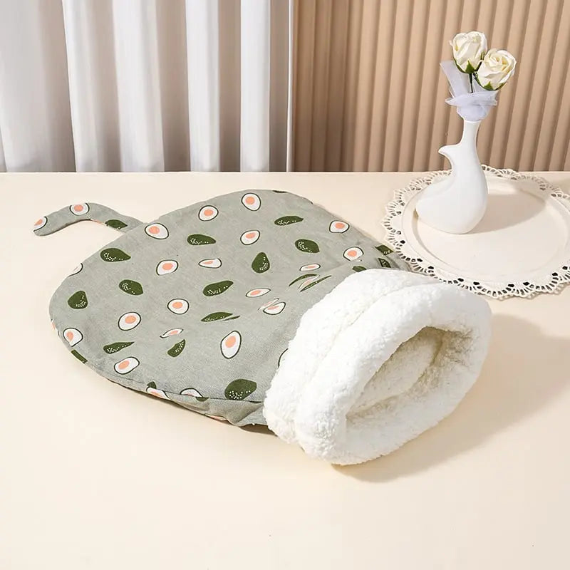 Cat Bed ArcticFeather Plush Machine Washable