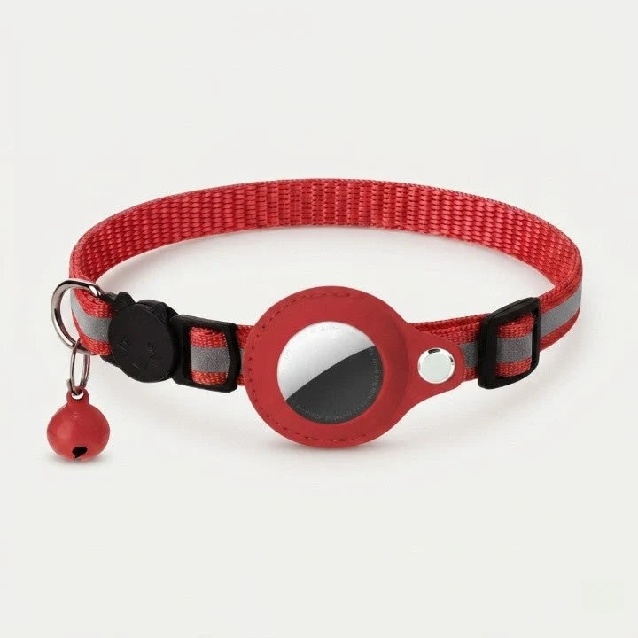 Cat Collar GPS Tracker Holder Reflective Quick-Release Buckle