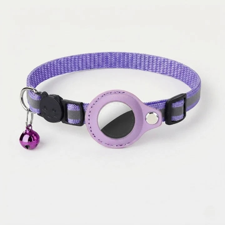 Cat Collar GPS Tracker Holder Reflective Quick-Release Buckle