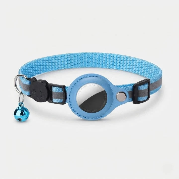 Cat Collar GPS Tracker Holder Reflective Quick-Release Buckle
