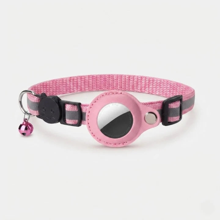 Cat Collar GPS Tracker Holder Reflective Quick-Release Buckle