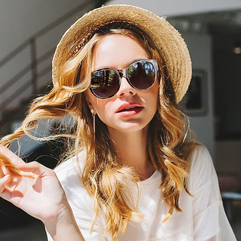 Cat-Eye Sunglasses Polarized UV400 Lightweight