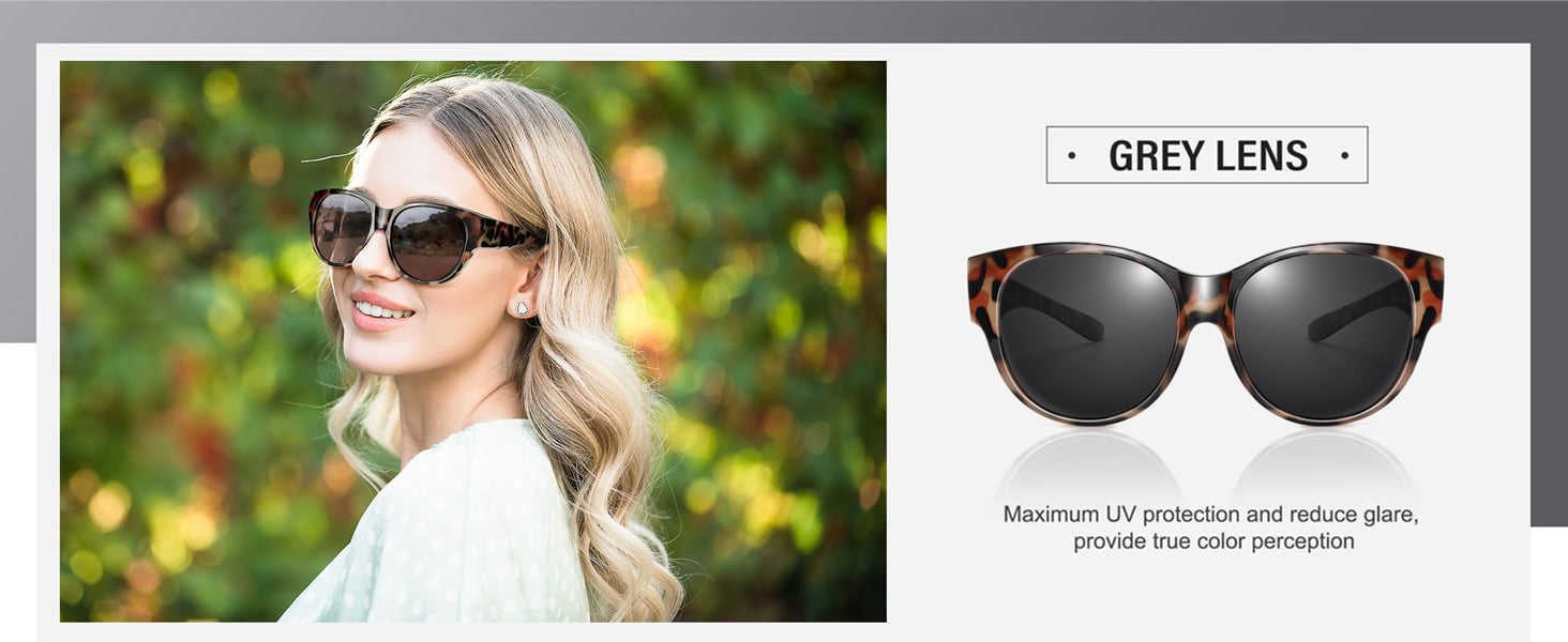 Cat-Eye Sunglasses Polarized UV400 Lightweight