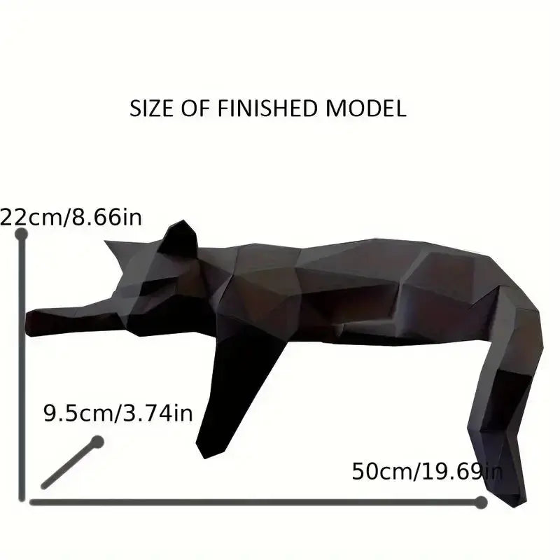 Cat Figurine Minimalist Resin Compact Shelf Accent