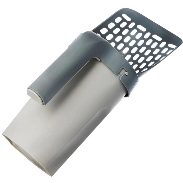 Cat Litter Scoop 2-In-1 Integrated Bin Odor-Sealing Biodegradable Bags