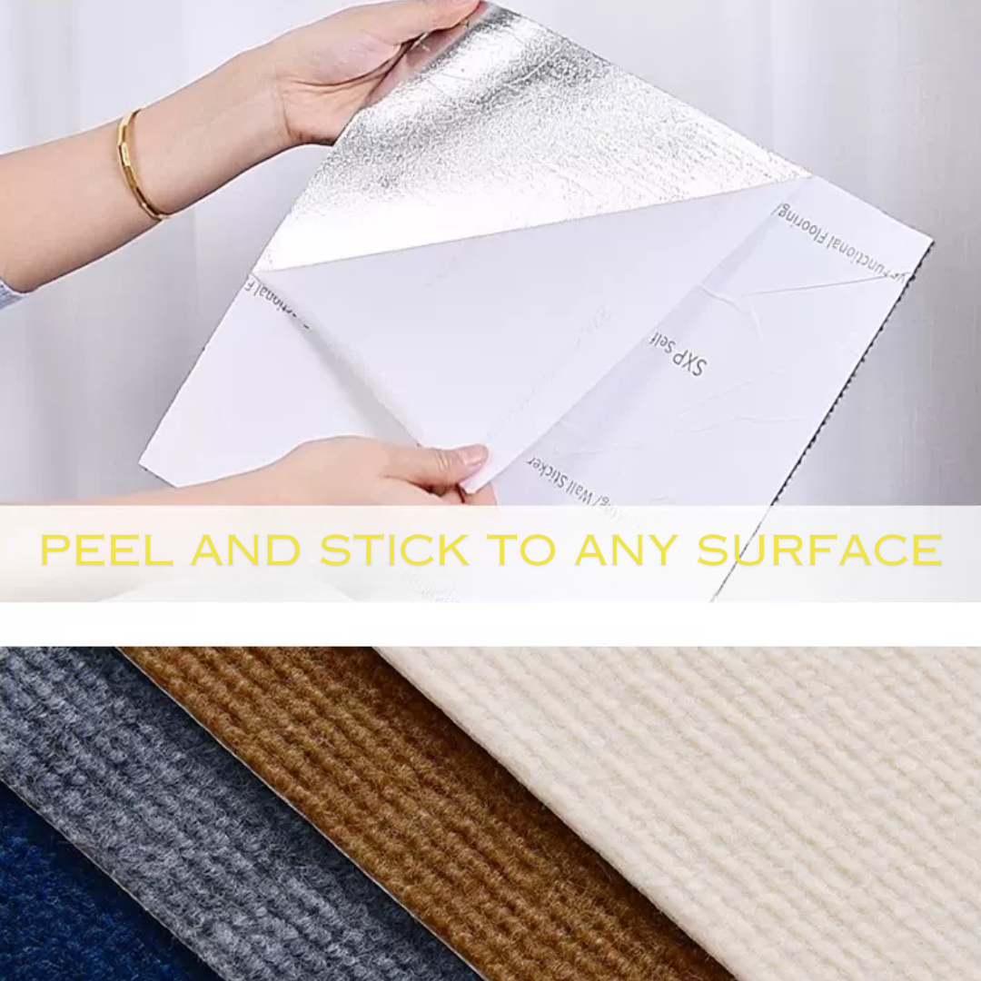 Cat Scratcher Peel-And-Stick Corrugated Cardboard