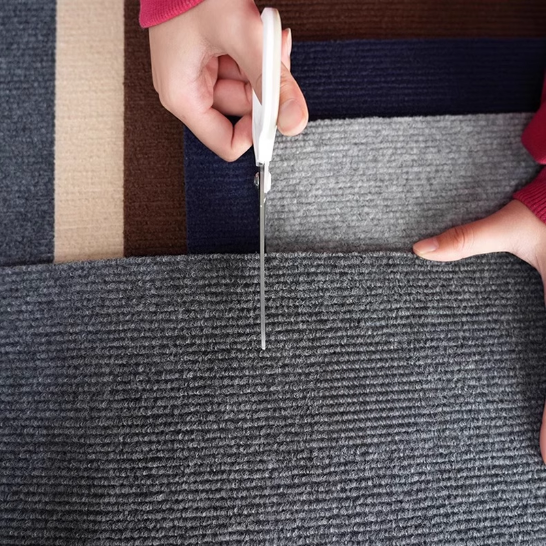 Cat Scratcher Peel-And-Stick Corrugated Cardboard