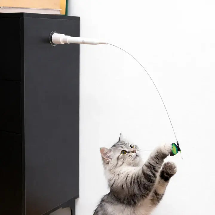 Cat Toy Butterfly Unpredictable Motion USB Rechargeable
