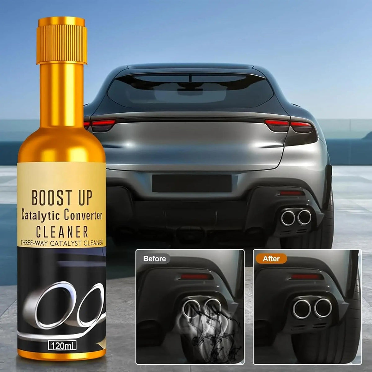 Catalytic Converter Cleaner Carbon Deposit Remover Set of 2
