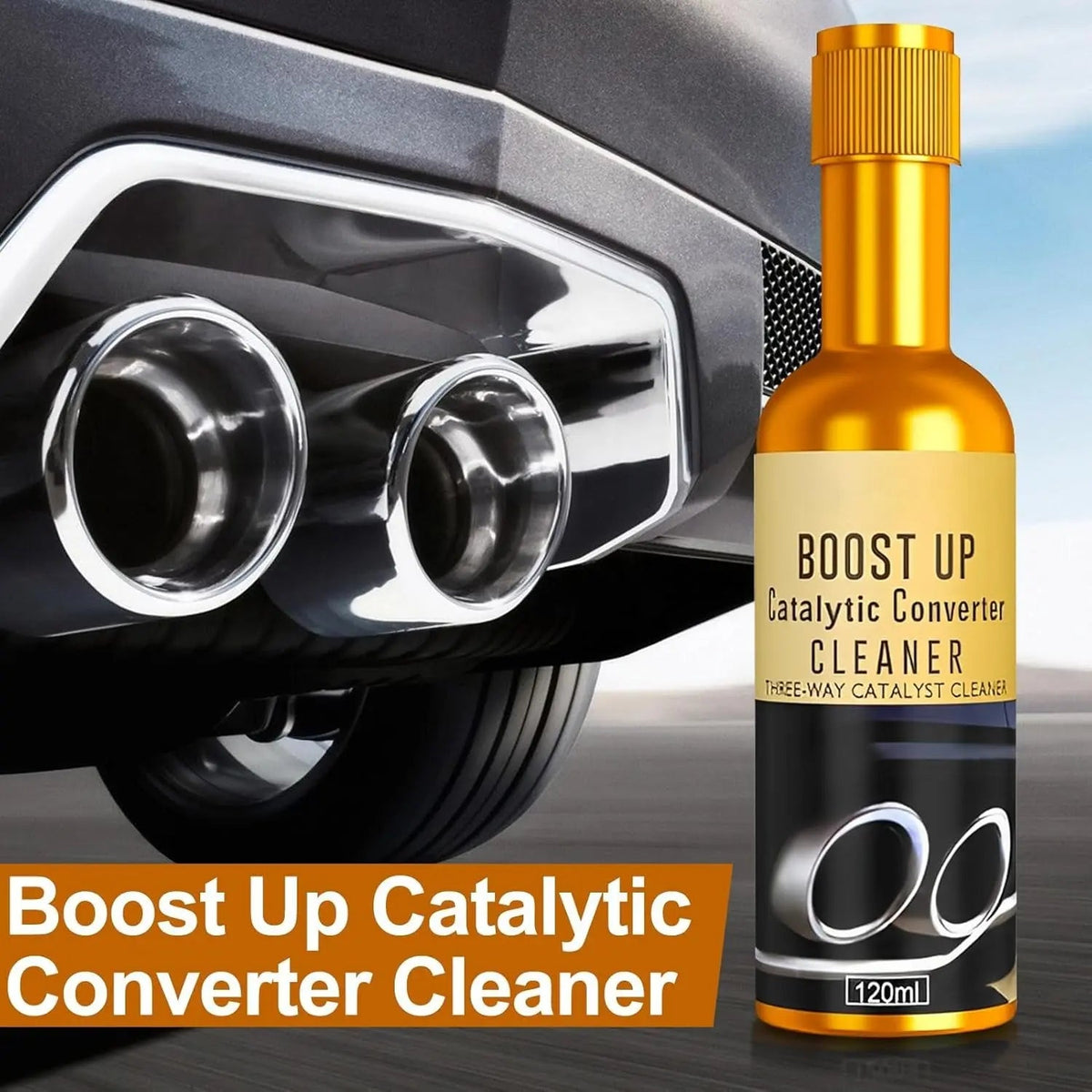 Catalytic Converter Cleaner Carbon Deposit Remover Set of 2