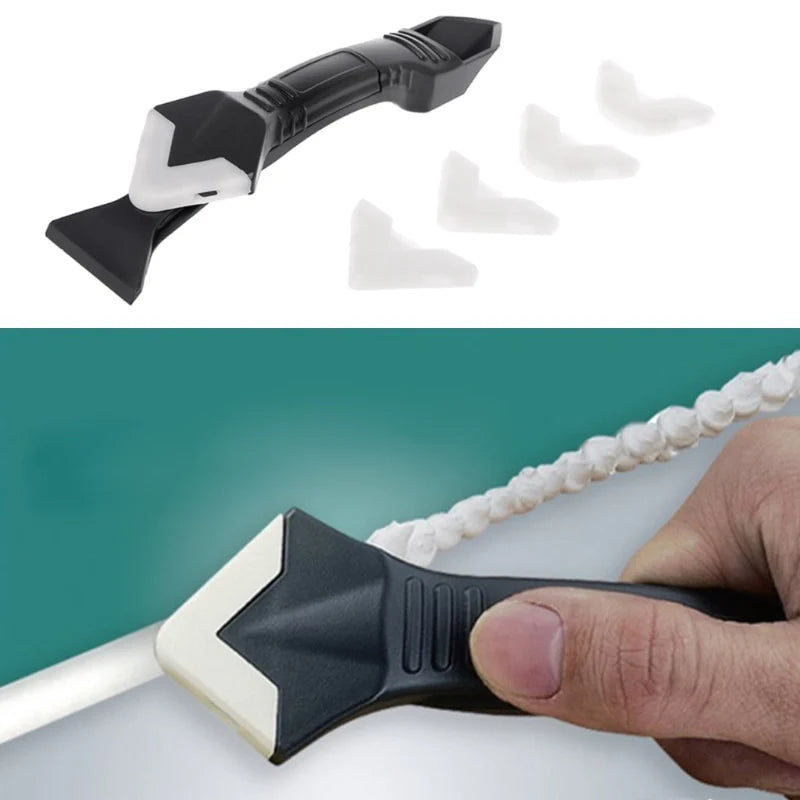 Caulking Tool 3-In-1 Remover Scraper Smoother