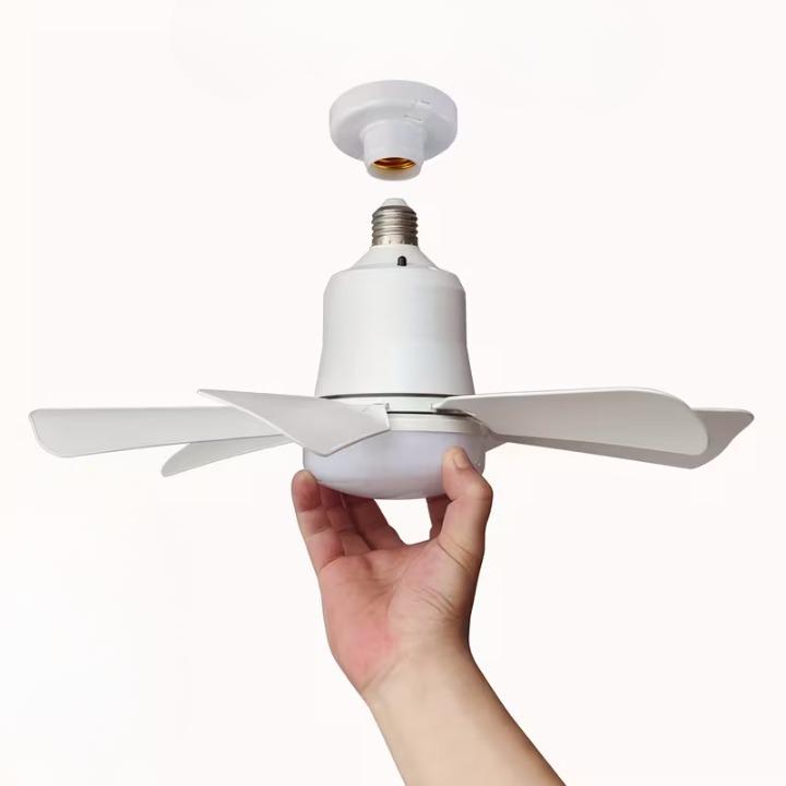 Ceiling Fan Screw-In E27 LED Light & Remote