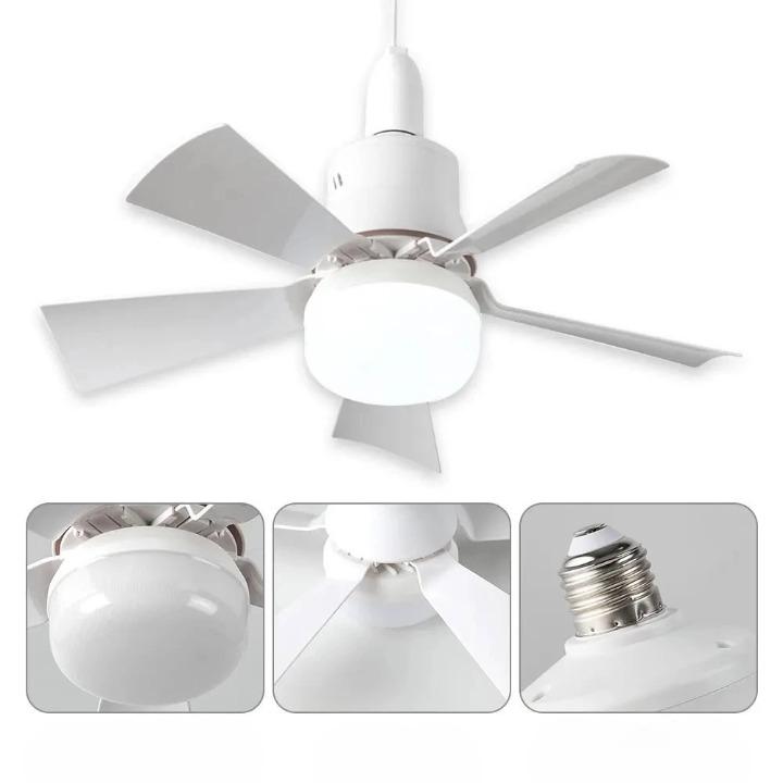 Ceiling Fan Screw-In E27 LED Light & Remote
