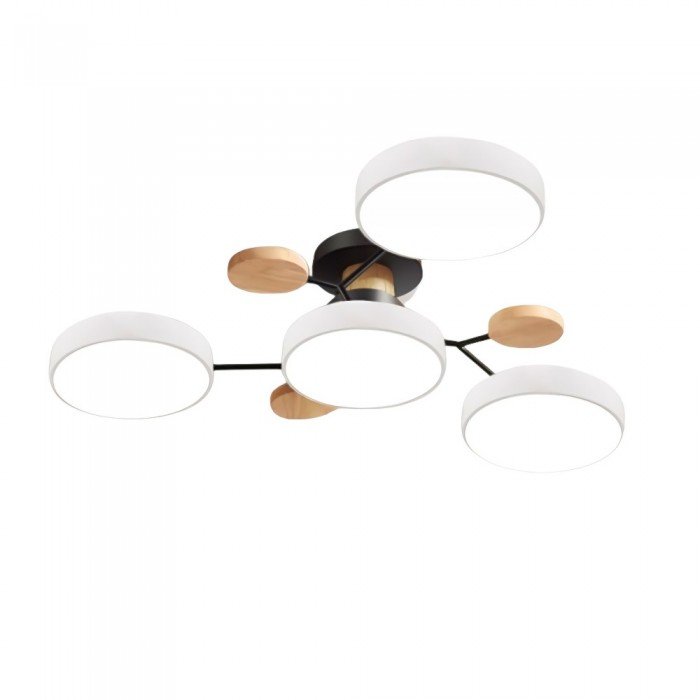 Ceiling Light 4 Heads Branched Scandinavian Integrated LED