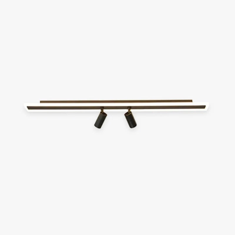 Ceiling Light Adjustable 26W LED Gold Finish Dimmable Remote