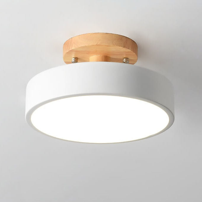 Ceiling Light Semi-Flush Integrated LED 3-Color