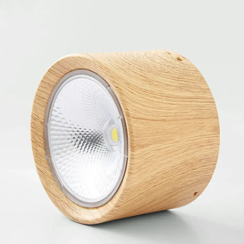 Ceiling Spotlight Cylindrical Adjustable Aim Integrated COB LED