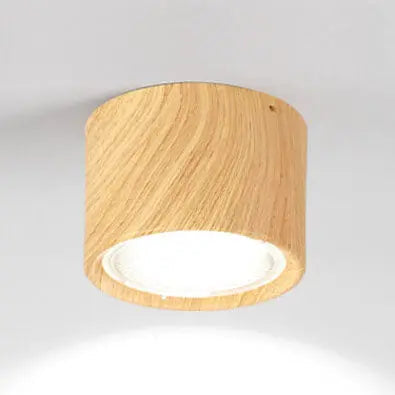 Ceiling Spotlight Cylindrical Adjustable Aim Integrated COB LED