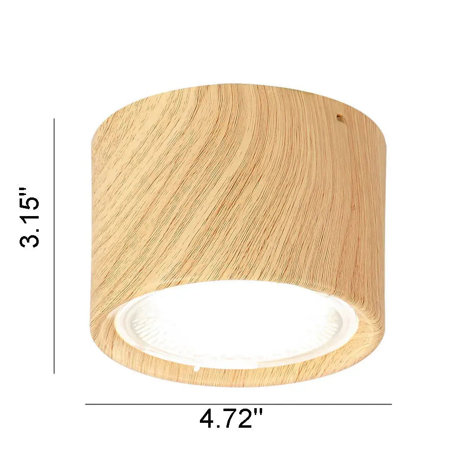 Ceiling Spotlight Cylindrical Adjustable Aim Integrated COB LED