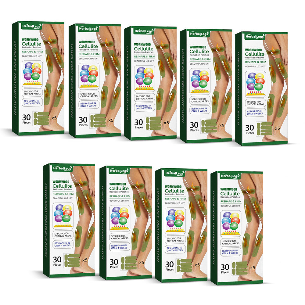 Cellulite Reduction Patches Collagen Boost Wormwood & Menthol Overnight Use
