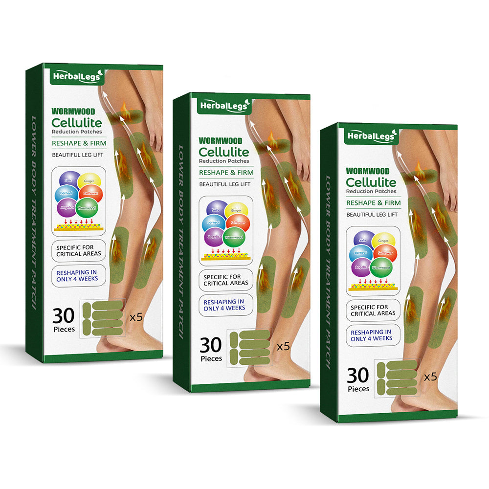 Cellulite Reduction Patches Collagen Boost Wormwood & Menthol Overnight Use