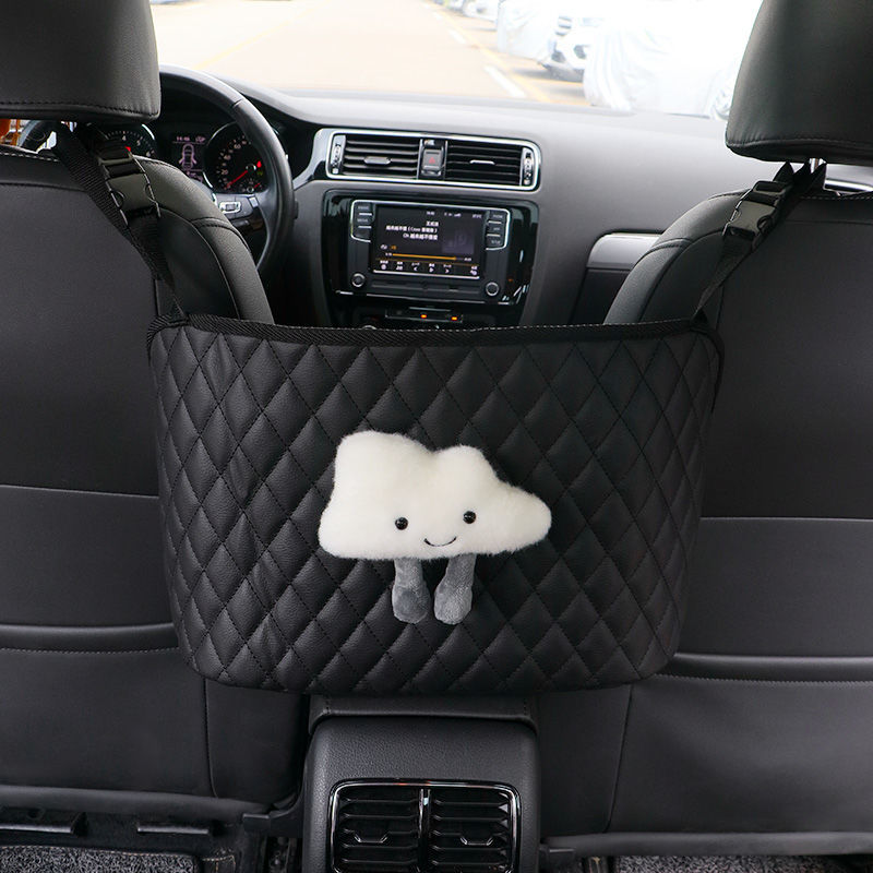 Center Console Car Organizer Durable Textile Tool-Free Installation