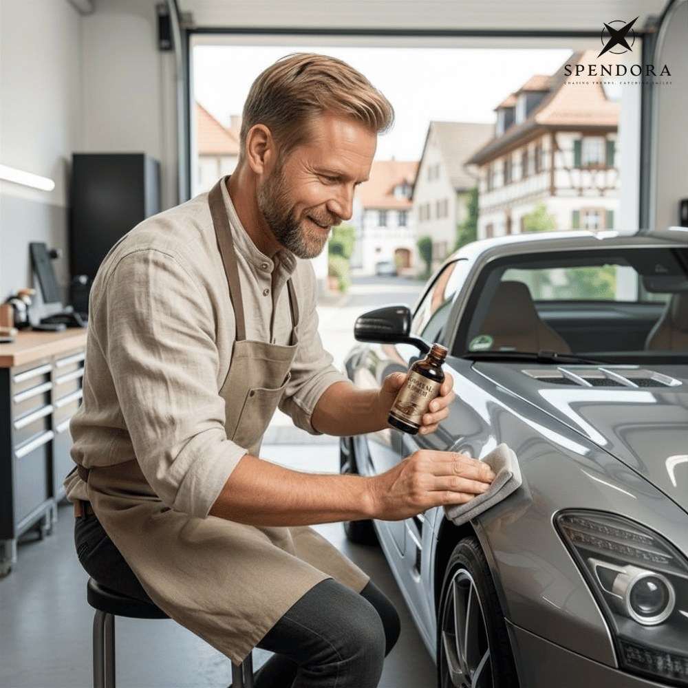 Ceramic Car Coating 9H Hydrophobic & UV-Resistant